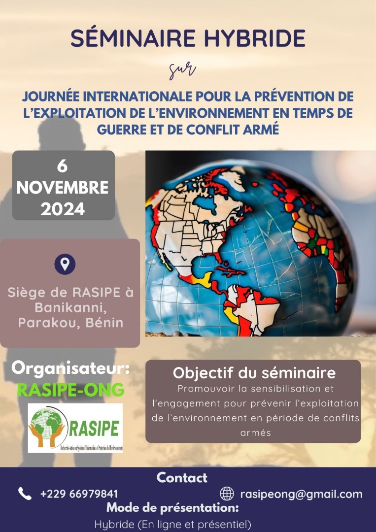 🌍 Appel à Participation - Séminaire Hybride 🌍